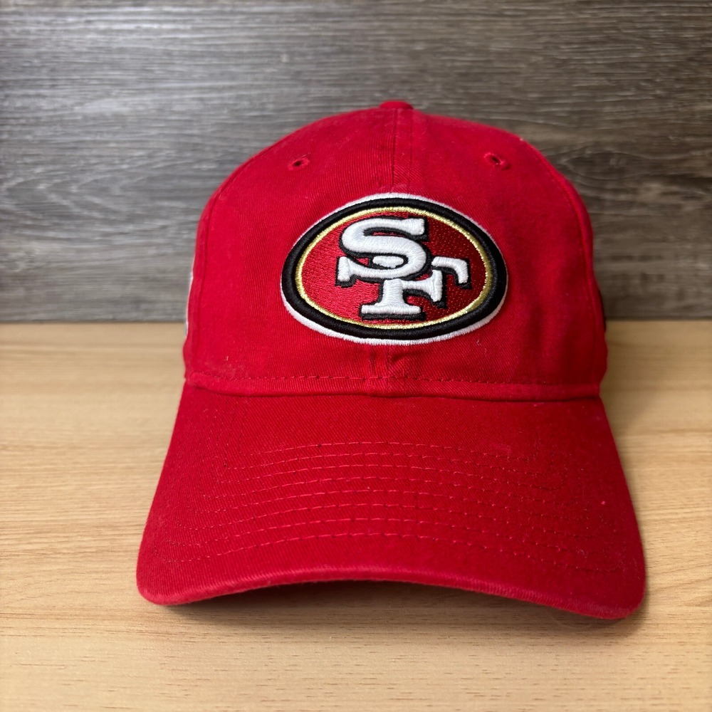 San Francisco 49ers Hat Cap Strapback Red NFL Football New Era